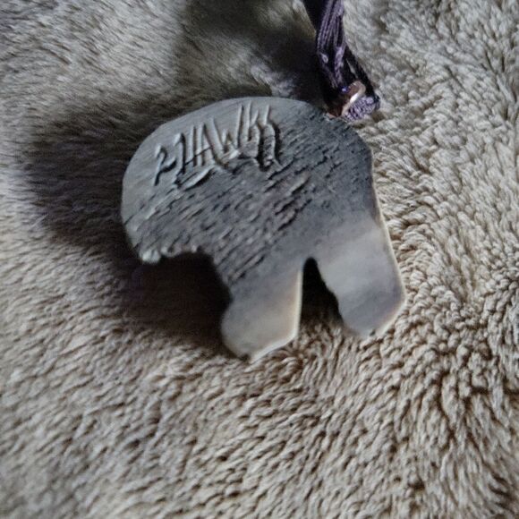 Horse Pendant Antler Necklace (N56) - Picture 4 of 9